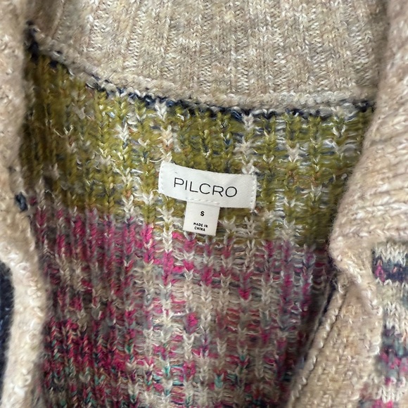 Pilcro Multicolor V-Neck Sweater - Picture 3 of 5